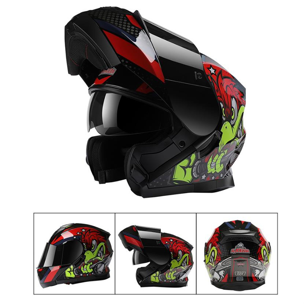 Casque intégral ADV pour Moto, - Dual Visor Motorcycle Racing Helmet avis et prix