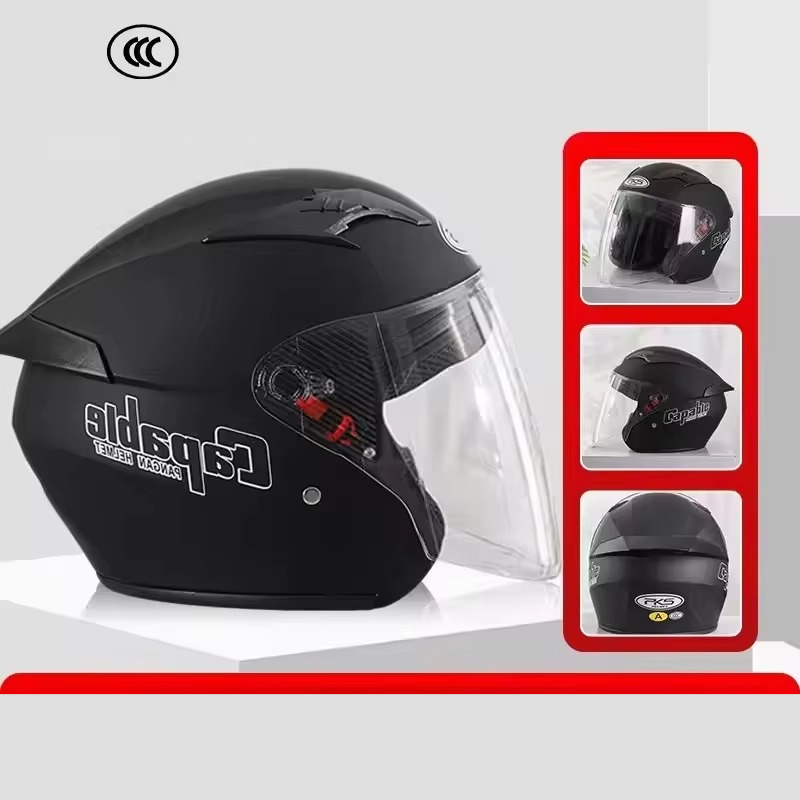Grand casque de moto pour homm - Dual Visor Motorcycle Racing Helmet avis et prix
