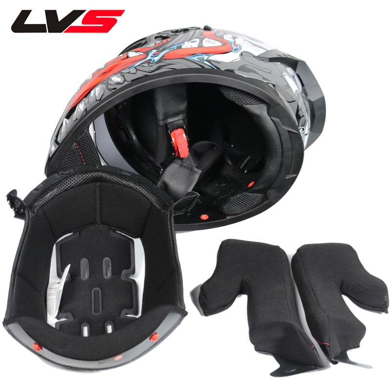 Casque de moto LVS intégral à  - Full Face Motorcycle Helmet With Bluetooth avis et prix